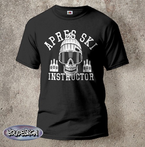 Apres ski instructor shirt - ski, t-shirt